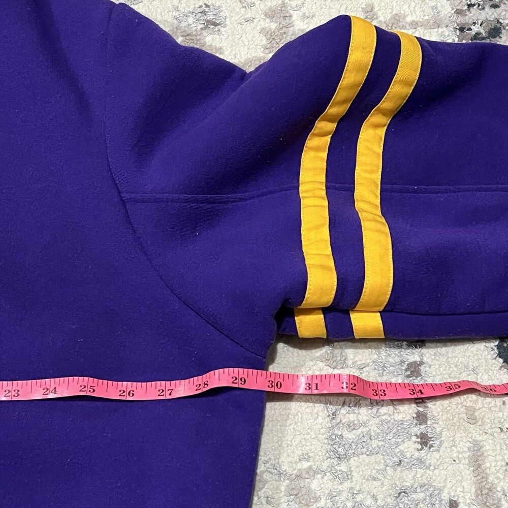 Vintage Minnesota Vikings Reversible Hooded Jacket 2XL Purple/Gray GIII NFL Logo - Picture 6 of 16